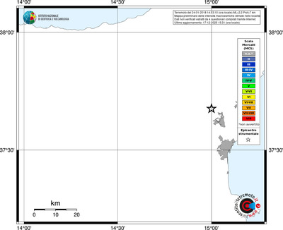 Mappa MCS - territori località
