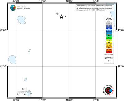 Mappa MCS - territori località