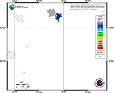Mappa MCS - territori comuni