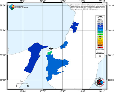 Mappa MCS - territori comuni
