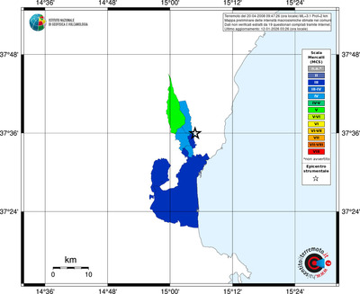 Mappa MCS - territori comuni