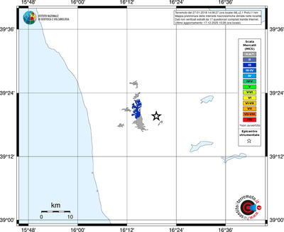 Mappa MCS - territori località
