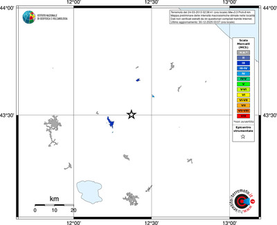 Mappa MCS - territori località