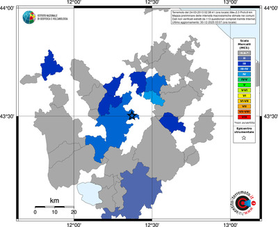 Mappa MCS - territori comuni
