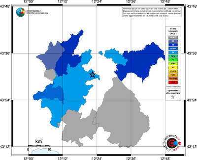 Mappa MCS - territori comuni