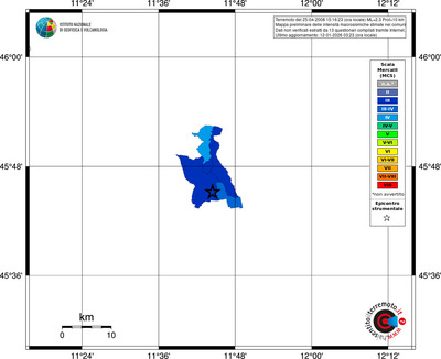 Mappa MCS - territori comuni