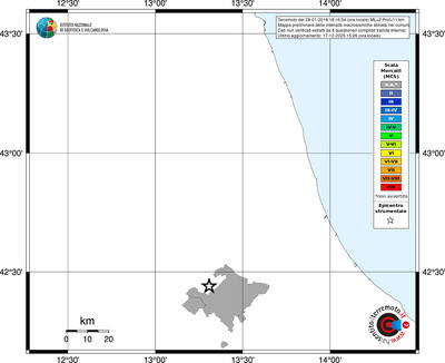 Mappa MCS - territori comuni