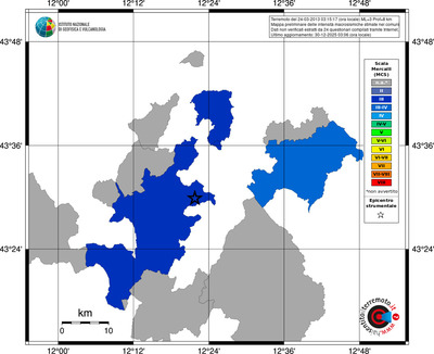 Mappa MCS - territori comuni