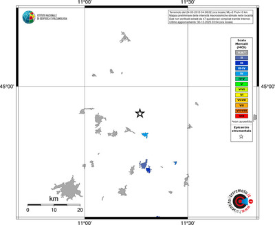 Mappa MCS - territori località