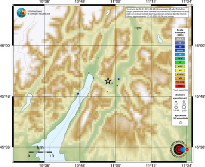 Mappa EMS - località