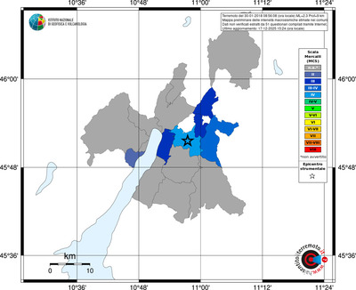 Mappa MCS - territori comuni