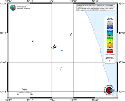 Mappa MCS - territori località
