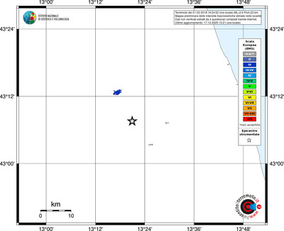 Mappa EMS - territori località