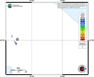 Mappa MCS - territori località