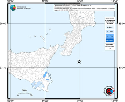 Mappa territorio comunale con almeno 3 questionari