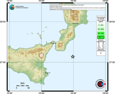 Mappa comuni con almeno 3 questionari