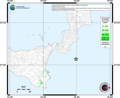 Mappa territorio comunale con almeno 3 questionari
