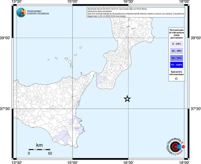 Mappa territorio comunale con almeno 3 questionari