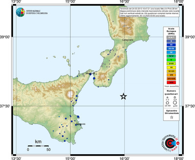 Mappa EMS - località