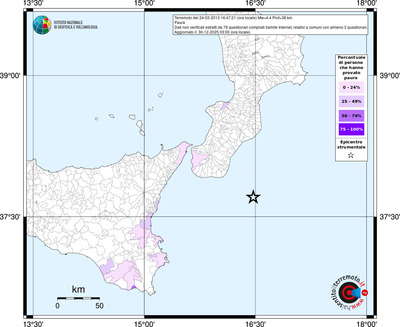 Mappa territorio comunale con almeno 3 questionari