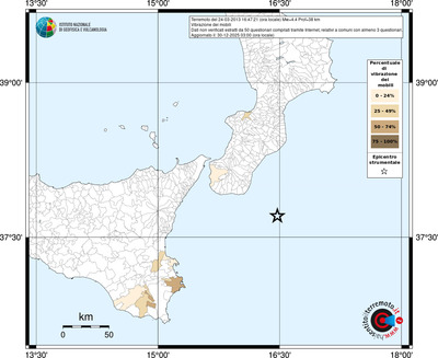 Mappa territorio comunale con almeno 3 questionari