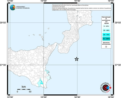 Mappa territorio comunale con almeno 3 questionari