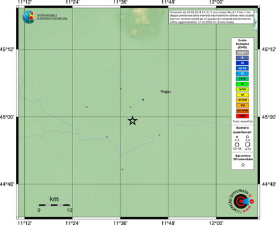 Mappa EMS - località