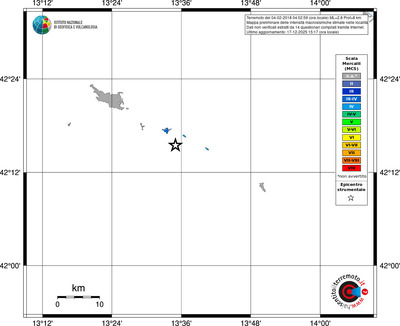 Mappa MCS - territori località