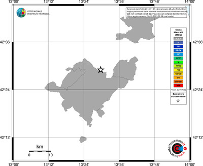 Mappa MCS - territori comuni