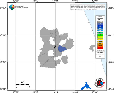 Mappa MCS - territori comuni