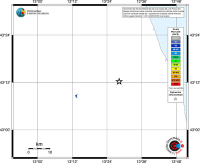 Mappa MCS - territori località