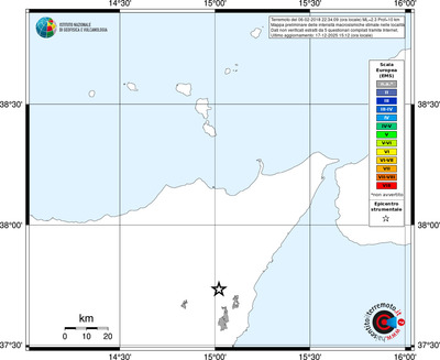 Mappa EMS - territori località