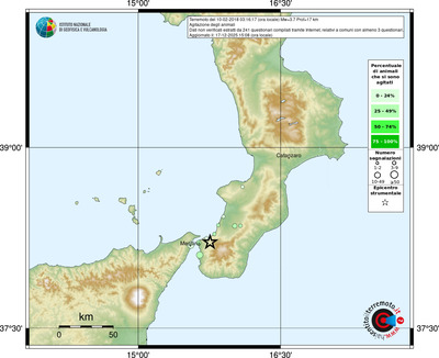 Mappa comuni con almeno 3 questionari