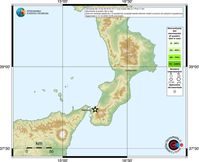 Mappa comuni con almeno 3 questionari