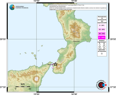 Mappa comuni con almeno 3 questionari