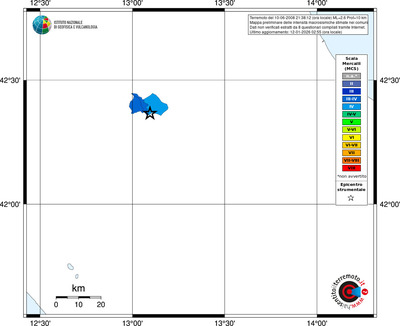 Mappa MCS - territori comuni