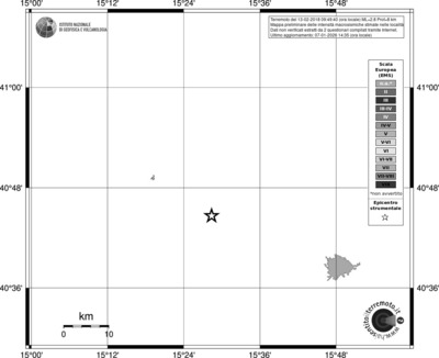 Mappa EMS - territori località