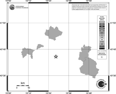 Mappa MCS - territori comuni