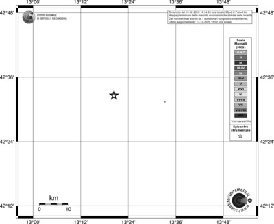 Mappa MCS - territori località