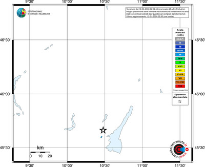 Mappa MCS - territori località
