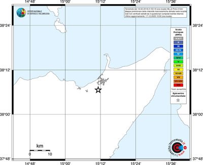 Mappa EMS - territori località