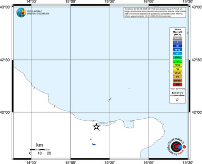 Mappa MCS - territori località