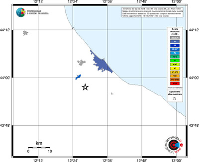 Mappa MCS - territori località
