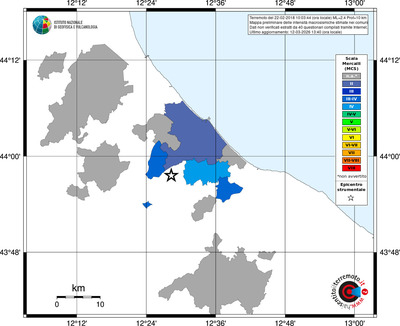 Mappa MCS - territori comuni