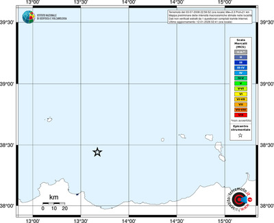 Mappa MCS - territori località