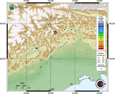 Mappa EMS - località