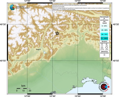 Mappa comuni con almeno 3 questionari