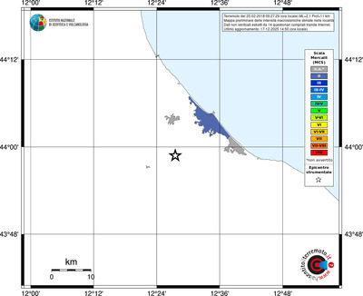 Mappa MCS - territori località