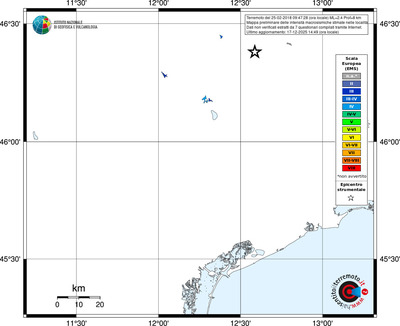 Mappa EMS - territori località