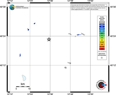 Mappa MCS - territori località